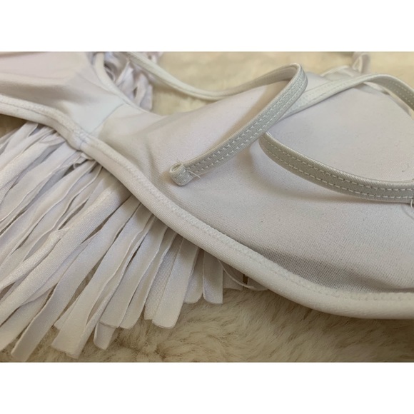 White fringe bikini top - Picture 6 of 13